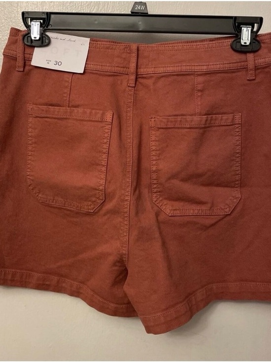 Loft Size 14 32 Rust
Orange Welt Pocket
Denim Jean Shorts High Rise - Picture 2 of 4